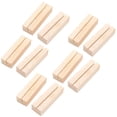thumbnail image 1 of Wooden Table Numbers Holder 10 Pack - Clip Place Business Postcard Photo Picture Message Stand for Desk Tabletop Home Party Wedding , Rectangular, 1 of 8