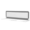 thumbnail image 2 of Costway 180 cm Barandilla de Cama Abatible Riel de Cama para Bebé de Malla Universal para Colchón Individual Matrimonial 180 x 37 x 56 cm, 2 of 8