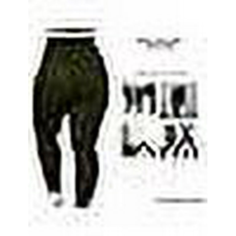 Empetua® High Waisted Shaping Leggings Women's MEDIUM Black # 42075