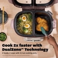 thumbnail image 6 of Ninja MultiPot XL 12-in-1 Multicooker with DualZone Technology, Cook 2 Meals At Once, Feeds 8, Slow Cook, Sear, Bake, Rice, Pasta, Hot Pot, 1500W, Vista Green MZ1001GN7, 6 of 11