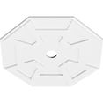 thumbnail image 2 of 28"OD x 3"ID x 9 3/4"C x 1"P Logan Architectural Grade PVC Contemporary Ceiling Medallion, 2 of 11