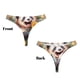 thumbnail image 3 of Balery Elegant Cute Panda Sunflower Tangas de Algodón para Mujer con Estampado – Ropa Interior Sexy, Transpirable, G-string-X-Large, 3 of 6