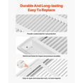 thumbnail image 4 of KFFKFF Return Air Filter Grille, Fits W30 x H20in Duct Opening Size, Filter Included, Return Air Vent Cover for Wall, Powder-Coated Steel Return Air Grill Detachable Face/Door for 1 inch Filters, 4 of 9