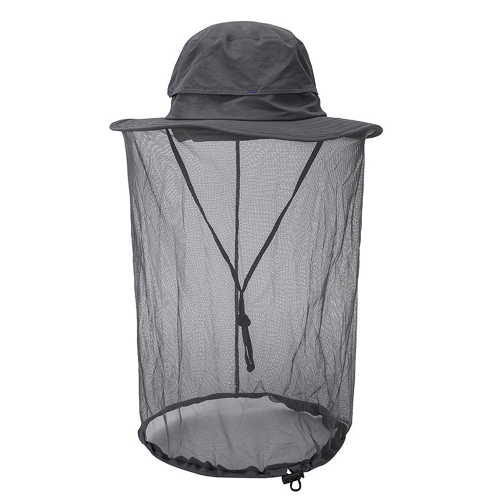 Sehao Men Women Outdoor Mosquito Head Net Hat Anti Mosquito Sun Bucket Hat With Hidden Net Mesh Dark Gray Walmart Com Sehao Men Women Outdoor Mosquito Head Net Hat Anti Mosquito Sun Bucket Hat With Hidden Net Mesh Dark Gray Walmart Com