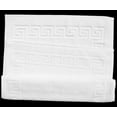 thumbnail image 2 of Greek Key Bath Mat - White - Luxury Hotel and Spa Quality - 100 Turkish Cotton - 22"x32" (2 Pack), 2 of 4