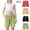 Multicolor B, variant on 4pcs Kids Cotton Linen Shorts Breathable Plain Elastic Waist Summer Casual Bermuda Shorts Youth Lightweight Short Joggers Multicolor B 7 Years