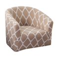 thumbnail image 1 of veasfak Geometric Printed Stretch Club Chair Slipcover Polyester Single Chair Cover Anti-Skid Elastic Stretchable Arm Chair Cover Furniture Protector Soft pattern 1, 1 of 9