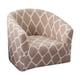 thumbnail image 1 of Funda elástica para sillón de club con estampado geométrico, de poliéster, antideslizante, elástica, para sillón individual, protector de muebles suave patrón 1, 1 of 9