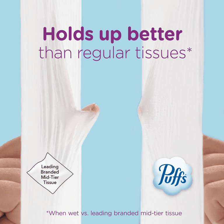Ultra Soft Facial Tissues, 4 Rectangle Boxes, 496 Count photo 3