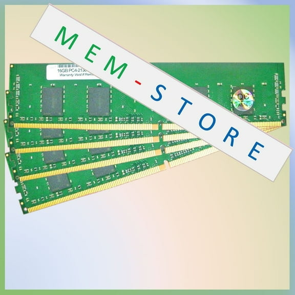 64GB (4x16GB) DDR4-2666 RDIMM RAM Memory Upgrade Synology RackStation RS18017xs  (3rd Party)
