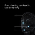 thumbnail image 2 of LHCER Remove Pimples Instrument,6 in 1 Electric Pore Cleanser Remove Blackheads Pimples Instrument Facial Cleaning Tool,Facial Cleaning Tool, 2 of 8