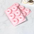 thumbnail image 3 of Kearding Gel de sílice, molde para rosquillas de 6 orificios, herramienta para hornear postres de silicona de calidad alimentaria, herramienta Cocina y Comedor, 3 of 6