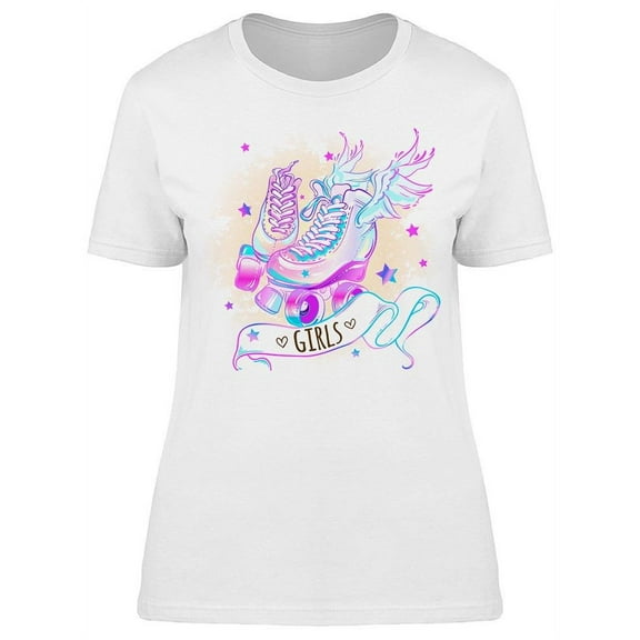High Detailed Rollers T-Shirt Women -Image by Shutterstock, Female XX-Large