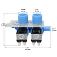 thumbnail image 3 of TAPDRA 110 120V Water Inlet Valve for Kenmore 285805 Solves Leaks Noises Direct Appliance Repair, 3 of 6