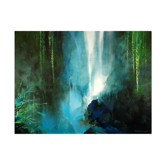 Canvas Wall Art - Thomas Leung 'The Secret Place' Wall Art for Living Room, Bedroom, or Office Décor by Trademark Fine Art - 19 x 14 Inches