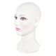thumbnail image 4 of Pelucas de de 20 pulgadas, peluquín, maniquí, sombrero, joyería, auriculares, pantalla, maniquí Blanco, 4 of 8