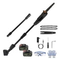 thumbnail image 3 of 6in Cordless Pole Saw 3.8FT‑7.4FT Extendable Electric Pole Chainsaw 775W 35FT/S Speed 2×1.5Ah Batteries & Charger Included for Tree Pruning Trimming, 3 of 13