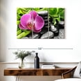 thumbnail image 3 of Elephant Stock Zen Stones For Spa Wall Art - Horizontal Multi Panel Canvas - Living Room Wall Decor - Wellness Multi Panel - Green And Black Decor - 38" x 24", 3 of 8