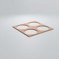 thumbnail image 4 of Ekena Millwork 15 3/8"W x 15 3/8"H x 1/4"T Medium Wembley Decorative Fretwork Wood Wall Panels, Cherry, 4 of 18