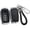 Silver-black, variant on Key Fob Cover Compatible with Toyota Land Cruiser Venza RAV4 Prime Hilux Fortuner Tundra Corolla Cross Sequoia 2016-2023 4 Button Keychain Case Holder Protector,Black