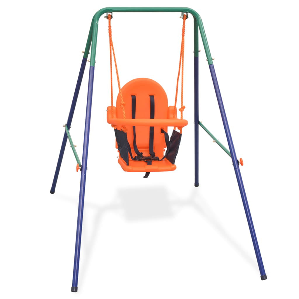 Heavy Duty Swing Seat Playground Swing Set Chain Plastic Coated Black Swing for Kids /& Adults with Metal Triangle Ring Chair