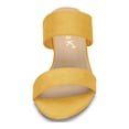 thumbnail image 5 of Unique Bargains Women's Block Heel Dual Straps Slide Sandals, 5 of 7