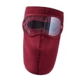 thumbnail image 1 of DYNWAVECA Casque Réutilisable pour Hommes et Femmes pour Course Randonnée Camping Rouge, 1 of 10