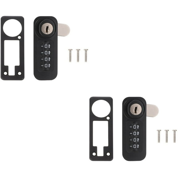 2 Count Combination Lock for Locker Universal 4- Mechanical Password