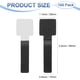 thumbnail image 3 of Uxcell 100-Pack Ataduras de Cable de Gancho y Bucle, 3.5 x 1.1 Pulgadas Organizador de Cables Autoadhesivo Ajustable para Escritorio [Negro], 3 of 7