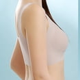 thumbnail image 3 of ATENAR Womens Bras,Push Up Bra,Bras for Women,Breathable,Comfort Fit,Solid,Nylon,Spandex,Gray,M, 3 of 9