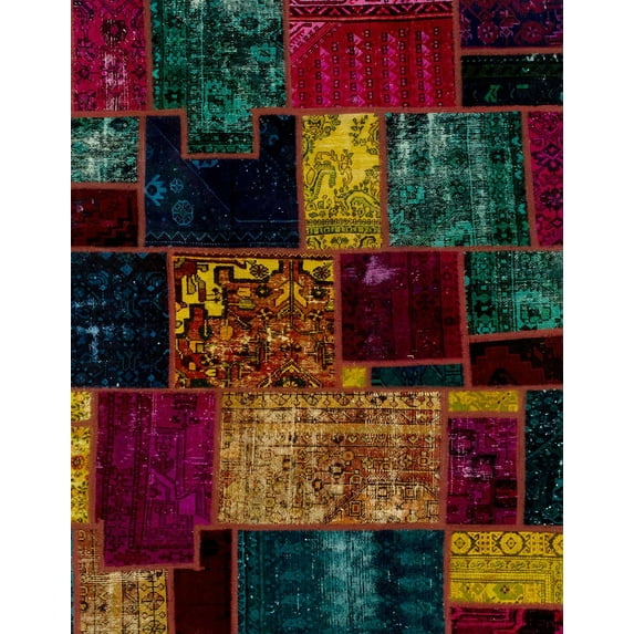 Ahgly Company Machine Washable Indoor Rectangle Abstract Coffee Brown Area Rugs, 2' x 3'