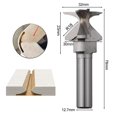 thumbnail image 2 of 1/2 Shank Wood Wall Cabinet Bending Cutter Router Bits Woodworking Tool, 2 of 8