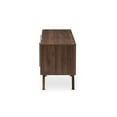 thumbnail image 5 of Baxton Studio Ashfield Mid-Century Modern Walnut Brown Finished Wood TV Stand, 5 of 10