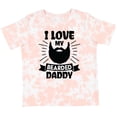 thumbnail image 3 of Inktastic I Love My Bearded Daddy with Beard Silhouette Boys or Girls Toddler T-Shirt, 3 of 5