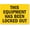 Warning Sign 3, variant on This Entrance Deliveries Only Sign - 8"x12" Warning Sticker Security Outdoor Sign, Delivery Entrance