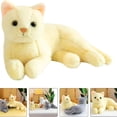 thumbnail image 5 of BESTSKY 2026 New Cute Solid Color Cat Plush Toy Doll Children'S Birthday Gift for 2 3 4 Years Old Toddlers Girls Boys Christmas Birthday Gifts, 5 of 7