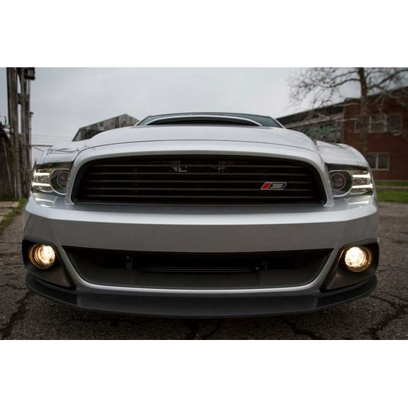 For 2013 2014 Ford Mustang GT V6 Roush Body Kit Halo Fog Lamps