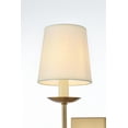 thumbnail image 4 of Living District Eclipse 4.5" Wall Sconce In Satin Gold, 4 of 7