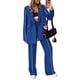 thumbnail image 1 of Traje PRETTYGARDEN XL Royal Blue Blazer Oversize y Pantalón de Pierna Ancha, 1 of 8