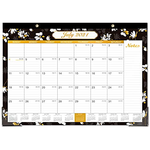 Desk Calendar 2021 17 x 12 Desk/Wall Calendar 2021 Tear Off Dec 2021 Large Monthly Desk Calendar Best Desk Calendar for Planning and Organizing Large Ruled Blocks Jan 2021 