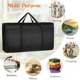 thumbnail image 6 of Lifewit 120L Ertra Large Storage Duffle Bag for Traveling, Folable Moving Bags with Zippers and Handles, Heavy Duty Storage Bags Big Totes for Travel, Camping, Storage Bins with Lids for Luggage, 6 of 9
