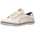 thumbnail image 1 of Sneaker Keds Kickstart Pennant para mujer, color crema, talla 7.5, 1 of 8