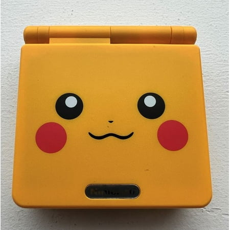 Game Boy Gameboy Advance GBA SP - New Shell - Pikachu Edition