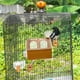 thumbnail image 5 of Jaula para palomas, comedero para pájaros, cuenco para agua y comida para loros, herramienta de alimentación para palomas., 5 of 7