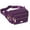 Purple, variant on Extra Large Fashion Fanny Pack for Men Women, Waist Bag for Waterproof Hiking Running Biking Gym Outdoor Sports Travel Belt Bag