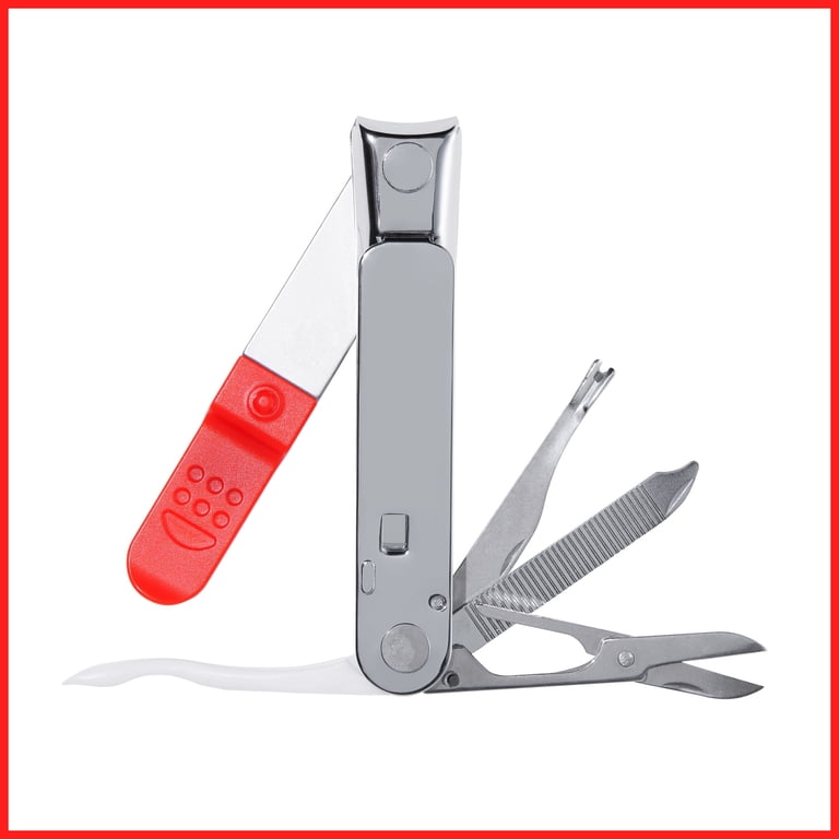 All in One Stainless Steel Nail Tool, Silver photo 5