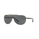 thumbnail image 1 of Versace VE 2140 1002/87 - Black Gold/Grey by Versace for Men - 40-14-135 mm Sunglasses Versace Versace, 1 of 4