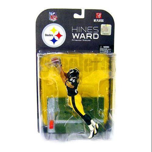 McFarlane NFL Sports Picks Exclusive Hines Ward Action Figure (Black Jersey)  