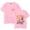 Pink, variant on Tyler Childers Pic Summer men's and women's 2026 pure cotton short sleeved fashionable design T-shirt
