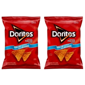 Doritos Zesty Cheese Flavored Tortilla Chips, 235g (2 Pack